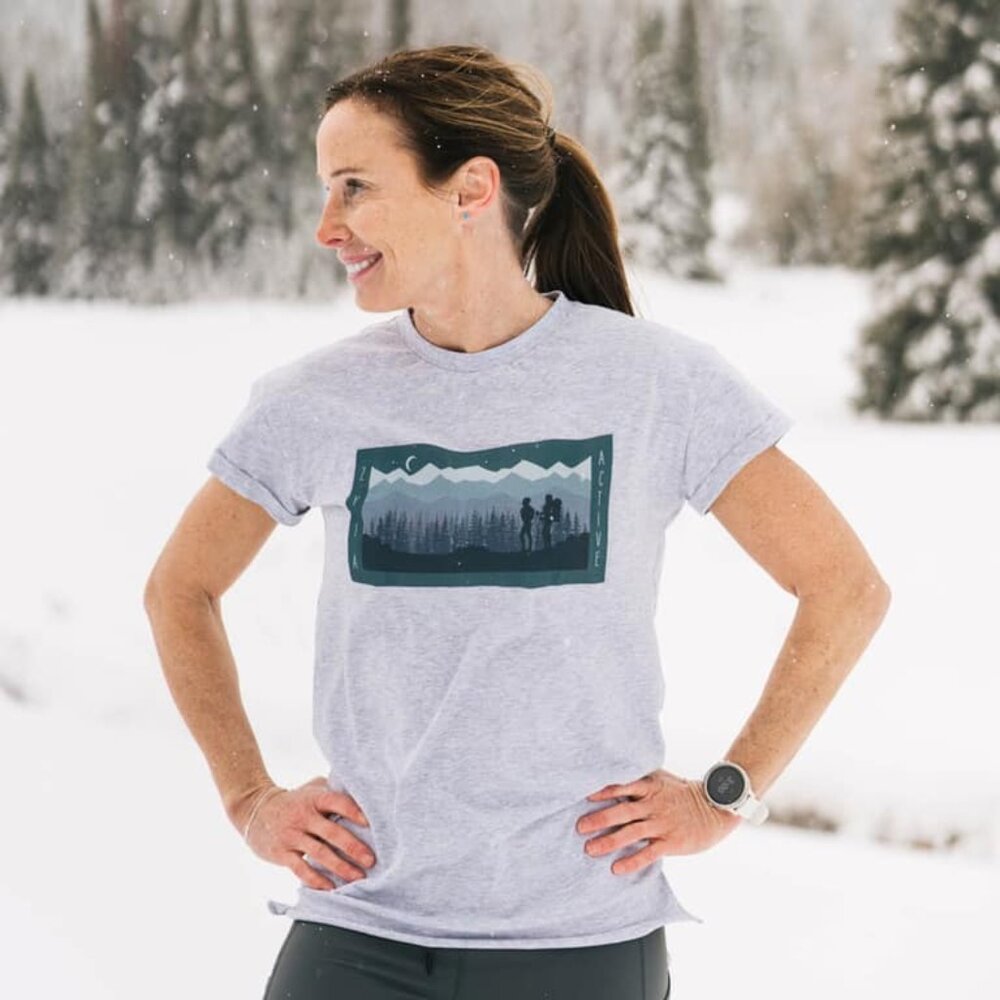 Zyia Ash Hiking Split T